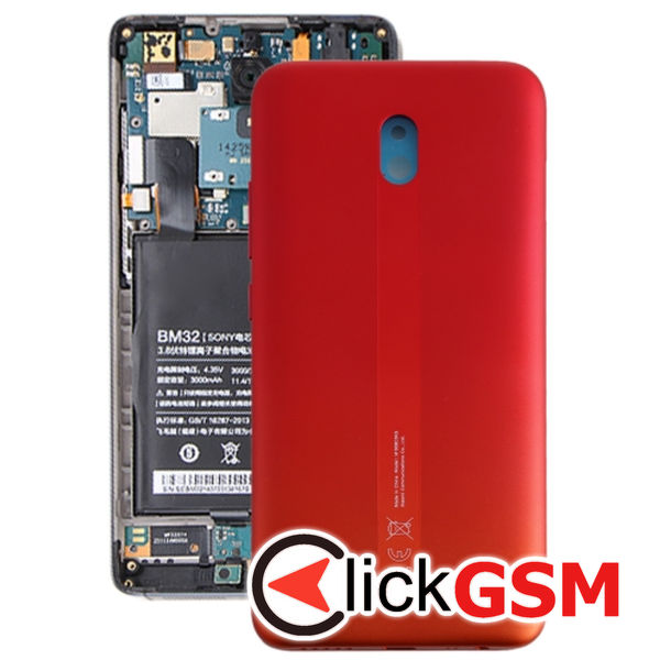 Piesa Piesa Carcasa Cu Capac Spate Red Xiaomi Redmi 8a 25u9