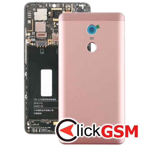 Piesa Piesa Carcasa Cu Capac Spate Rose Gold Xiaomi Redmi Note 4x 25w8