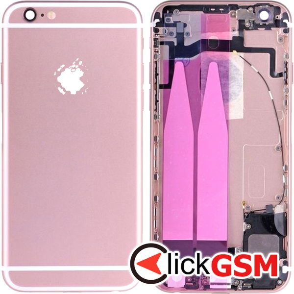 Piesa Carcasa Cu Capac Spate Roz Auriu Apple Iphone 6s 45xj