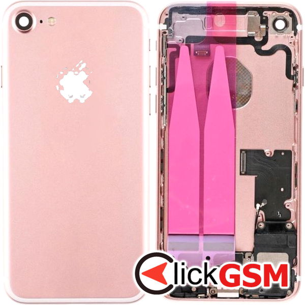 Piesa Carcasa Cu Capac Spate Roz Auriu Apple Iphone 7 462f