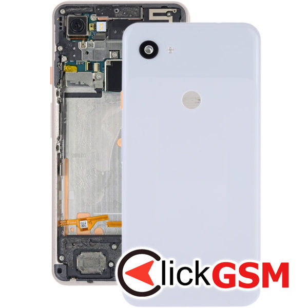 Piesa Carcasa Cu Capac Spate Si Geam Camera Ald Google Pixel 3a Xl 236g