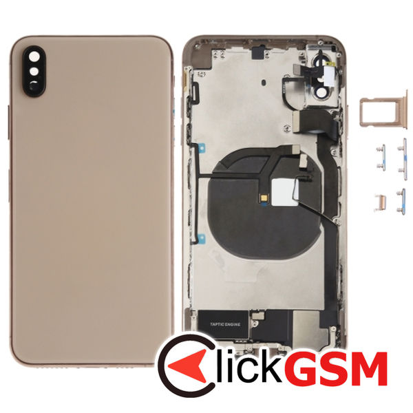 Piesa Carcasa Cu Capac Spate Si Geam Camera Apple Iphone Xs Max 4fq9