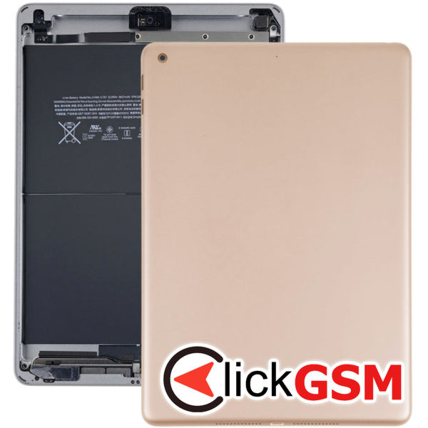 Piesa Carcasa Cu Capac Spate Si Geam Camera Gold Apple Ipad 9.7 2018 2aba