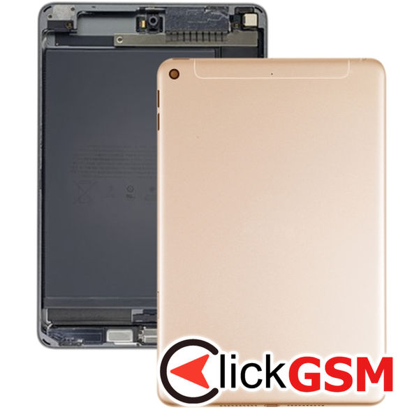 Piesa Carcasa Cu Capac Spate Si Geam Camera Gold Apple Ipad Mini 5 2aih