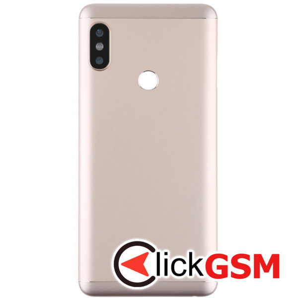 Piesa Piesa Carcasa Cu Capac Spate Si Geam Camera Gold Xiaomi Redmi Note 5 25w0