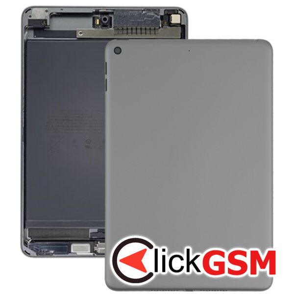 Piesa Piesa Carcasa Cu Capac Spate Si Geam Camera Grey Apple Ipad Mini 5 2adq