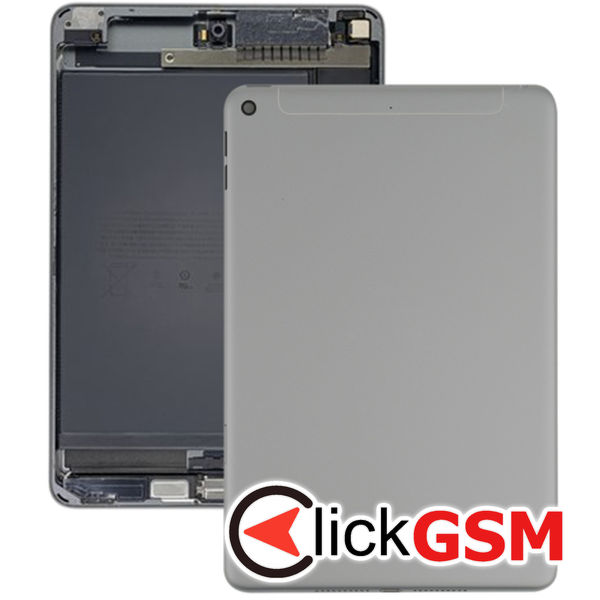 Piesa Piesa Carcasa Cu Capac Spate Si Geam Camera Grey Apple Ipad Mini 5 2aig