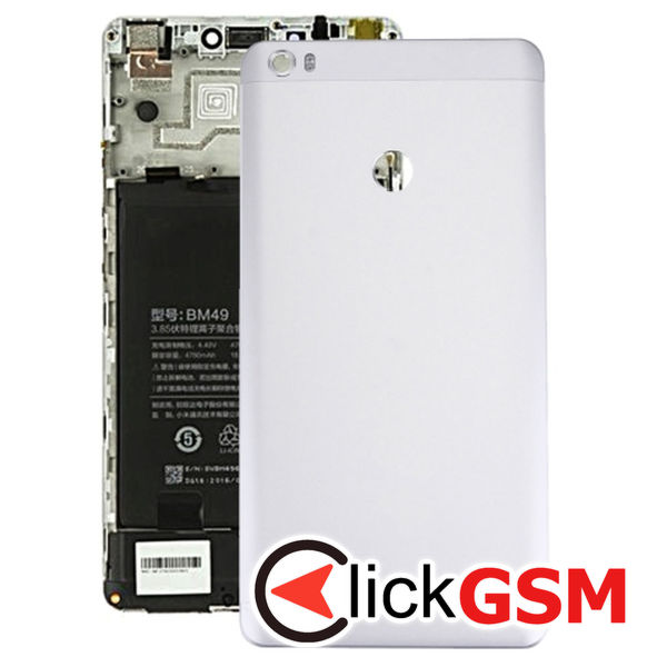 Piesa Piesa Carcasa Cu Capac Spate Silver Xiaomi Mi Max 262j