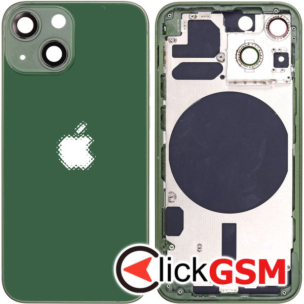 Piesa Piesa Carcasa Cu Capac Spate Verde Apple Iphone 13 Mini 3zsi