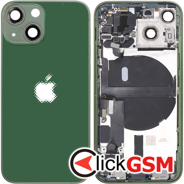 Piesa Piesa Carcasa Cu Capac Spate Verde Apple Iphone 13 Mini 3zza