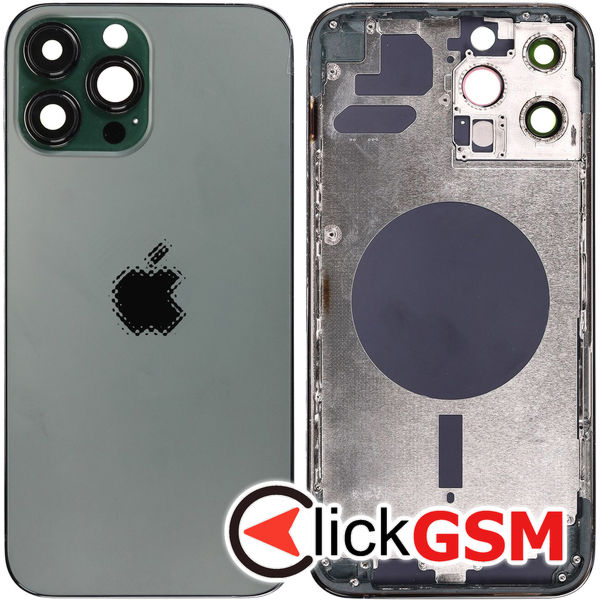 Piesa Piesa Carcasa Cu Capac Spate Verde Apple Iphone 13 Pro Max 3zz9