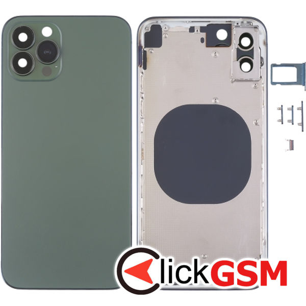 Piesa Carcasa Cu Capac Spate Verde Apple Iphone X 4ftl