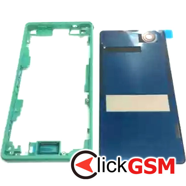 Piesa Piesa Carcasa Cu Capac Spate Verde Sony Xperia Z3 Compact 36x0