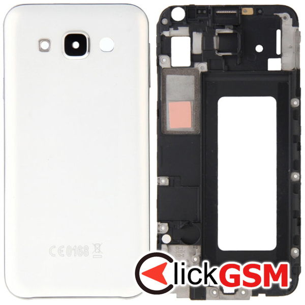 Piesa Carcasa Cu Capac Spate White Samsung Galaxy E5 4cmb