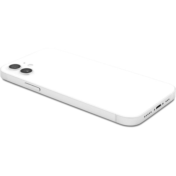 Apple iPhone 12 · Rear Housing with small parts (EU Version) For iPhone 12 White Pulled C