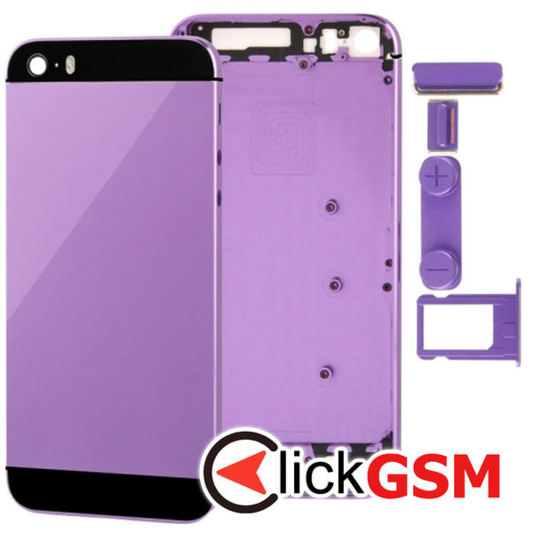 Piesa Carcasa Purple Apple Iphone 5s 4mz6