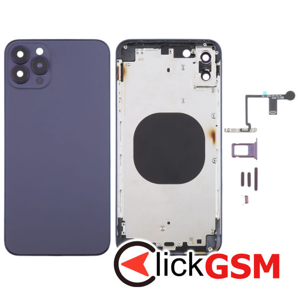 Piesa Carcasa Purple Apple Iphone Xs Max 4n4d