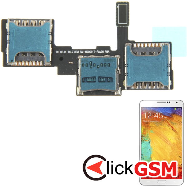 Piesa Cititor Sim Samsung Galaxy Note 3 4bmk