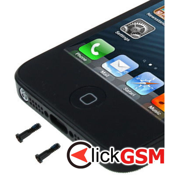 Piesa Piesa Componenta Black Apple Iphone 5s 4fa8