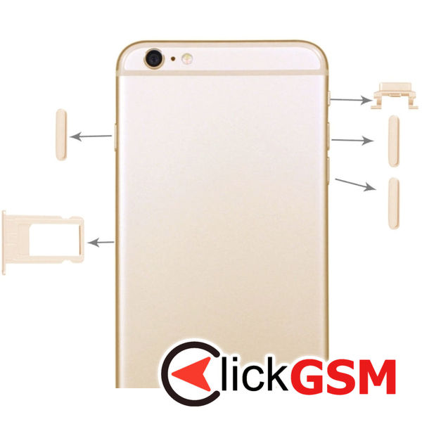 Piesa Componenta Gold Apple Iphone 6 Plus 4fe8