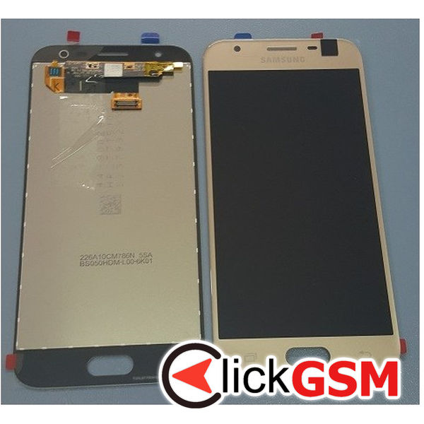 Piesa Display Auriu Samsung Galaxy J3 2017 2cg5