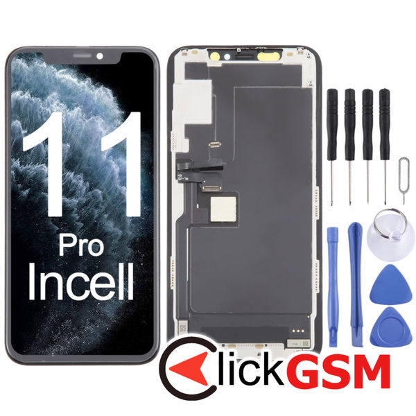 Piesa Piesa Display Black Apple Iphone 11 Pro 4gv9