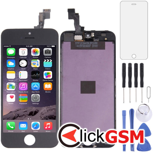 Piesa Piesa Display Black Apple Iphone 5s 4fbd