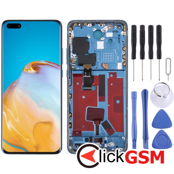 Piesa Display Black Huawei P40 Pro 49e1