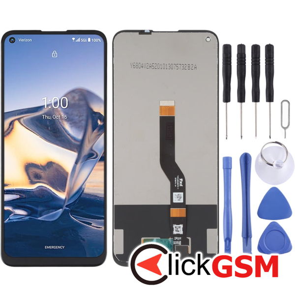 Piesa Piesa Display Black Nokia 8 V 5g Uw 49rn