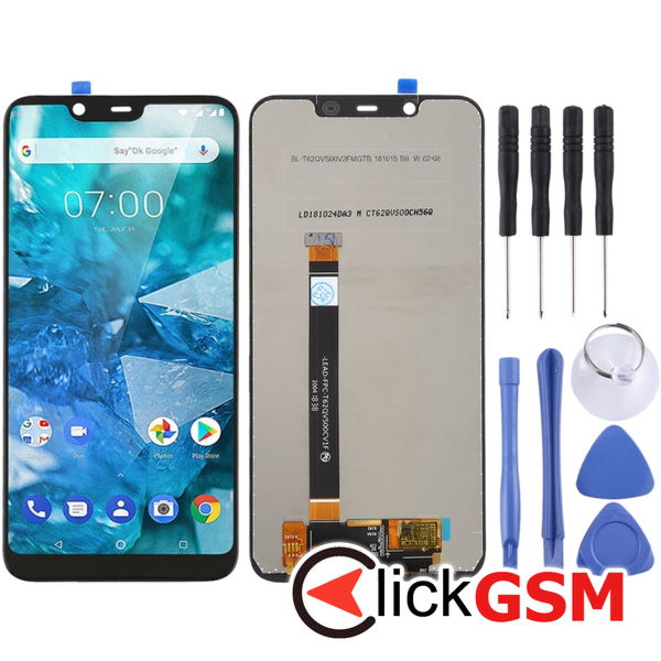 Piesa Display Black Nokia X7 49ga