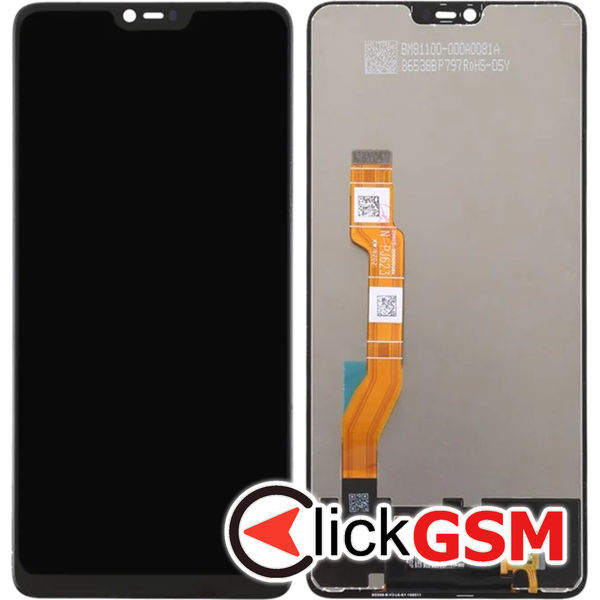 Piesa Piesa Display Black Oppo F7 Ppf