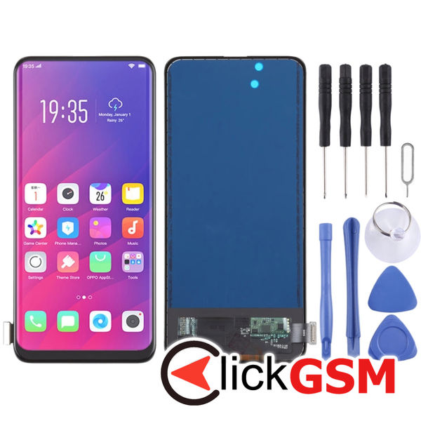 Piesa Display Black Oppo Find X 4hen