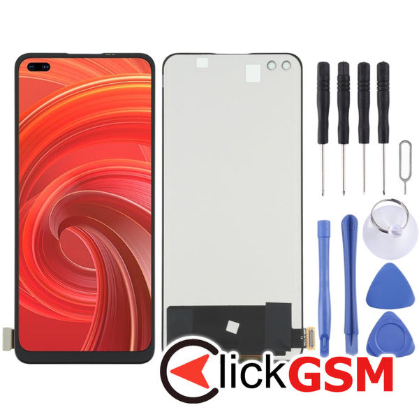 Piesa Piesa Display Black Realme X50 Pro 5g 4hem