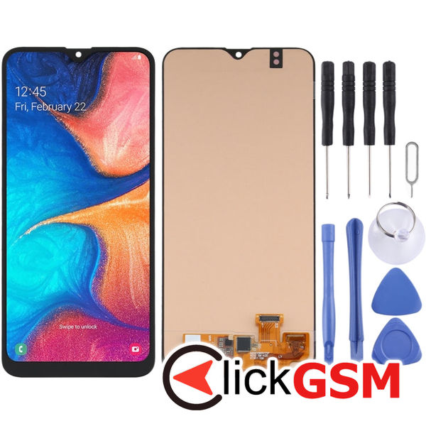 Piesa Display Black Samsung Galaxy A20 4esa