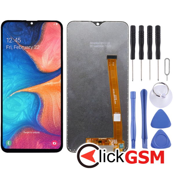 Piesa Display Black Samsung Galaxy A20e 4ego