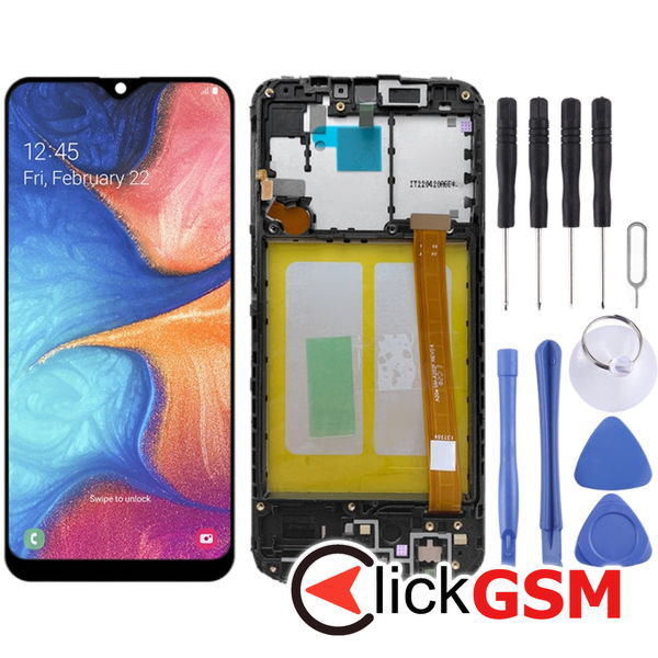 Piesa Display Black Samsung Galaxy A20e 4eh9