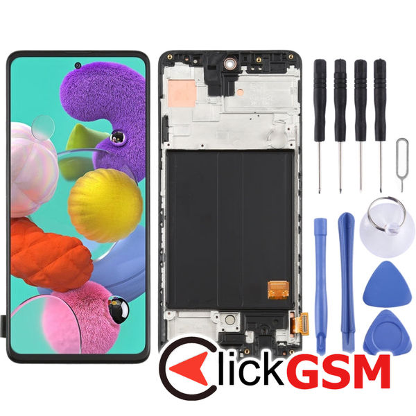 Piesa Piesa Display Black Samsung Galaxy A51 4eov