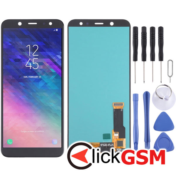 Piesa Display Black Samsung Galaxy A6 2018 4f14