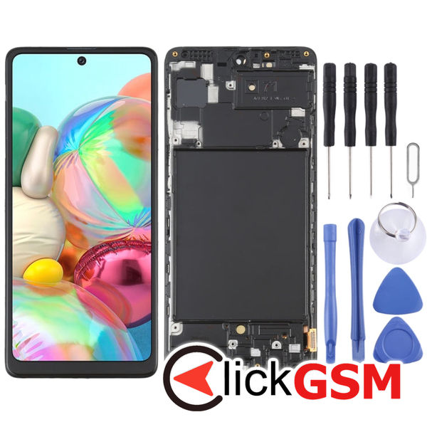 Piesa Piesa Display Black Samsung Galaxy A71 4ekg