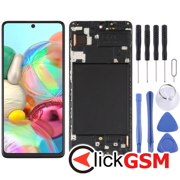 Piesa Piesa Display Black Samsung Galaxy A71 4ent