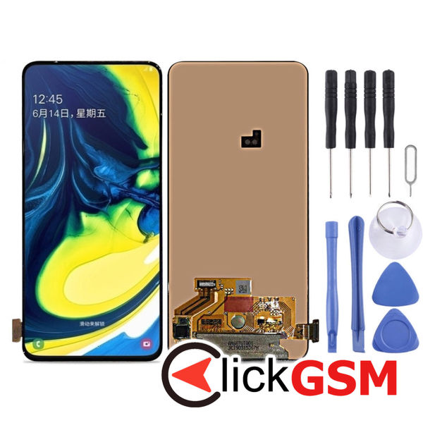 Piesa Display Black Samsung Galaxy A80 4elx