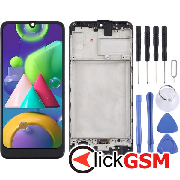 Piesa Piesa Display Black Samsung Galaxy M21 4es8