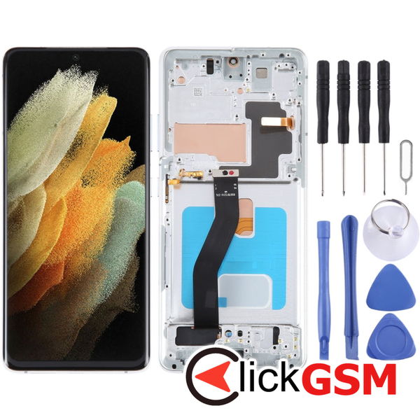 Piesa Piesa Display Black Samsung Galaxy S21 Ultra 5g 4eu0