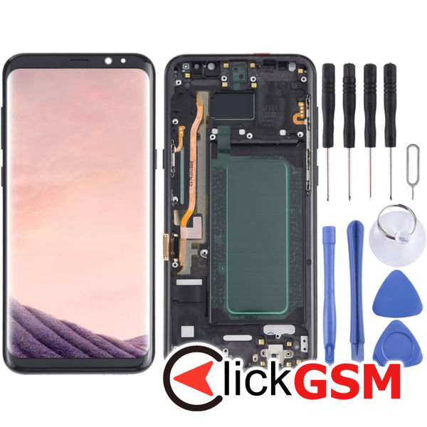 Piesa Piesa Display Black Samsung Galaxy S8.plus 4f1u