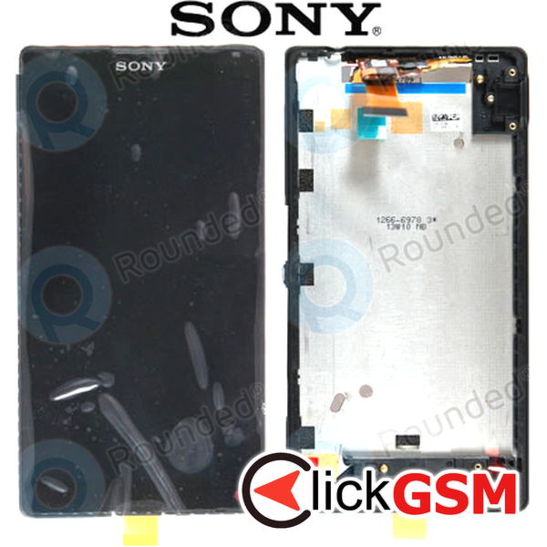 Piesa Piesa Display Black Sony Xperia Zl 3wgx