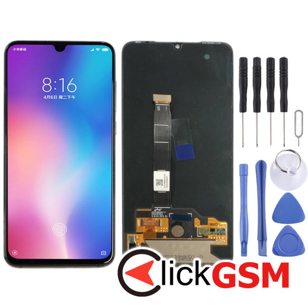 Piesa Display Black Xiaomi Mi 9 3cmj