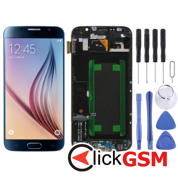 Piesa Display Blue Samsung Galaxy S6 4eis