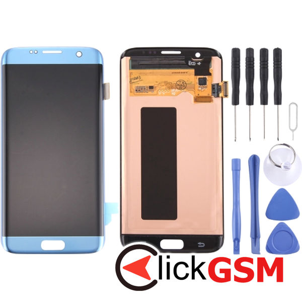 Piesa Display Blue Samsung Galaxy S7 Edge 4ojx