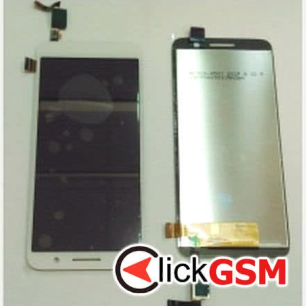 Piesa Display Cu Touchscreen Alb Alcatel 1 2k71