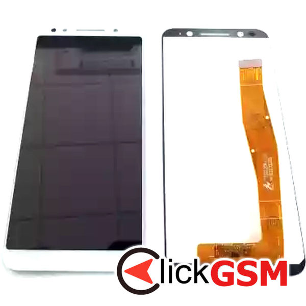 Piesa Piesa Display Cu Touchscreen Alb Alcatel 3l 2prm